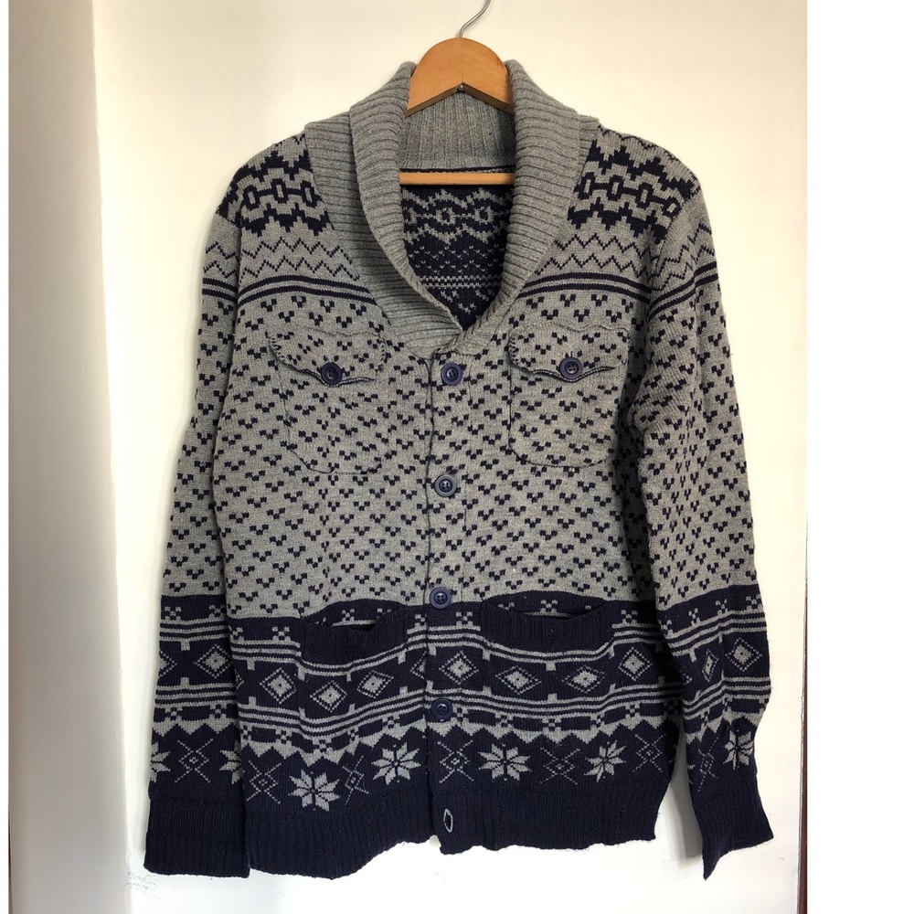 Men’s cardigan sweater